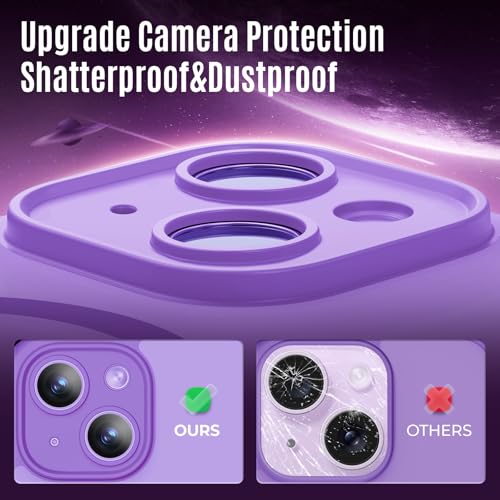 Image of Symcele Designed for iPhone 15 Plus Case, Light Purple