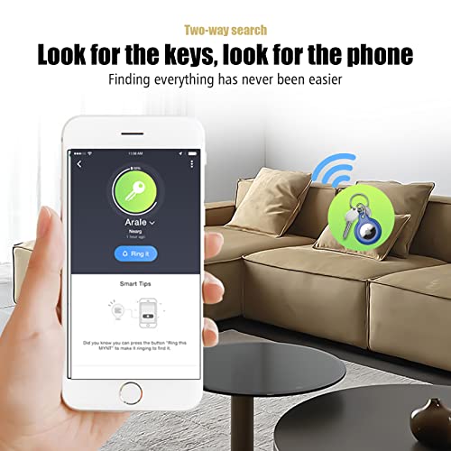 [2 Pack] Airtag Keychain And Airtag Holder, Suitcase Luggage Tracker, Perfect Tracker Cover For Apple Airtag Comes With Snap Keyring For Pets, Car Keys, Kids Bags, Valuables And More #TOP5