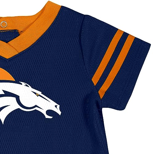 Image of Gerber NFL Baby Girls Jersey Dress and Diaper Cover