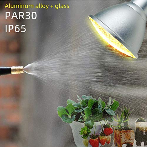 CGELAP PAR30 LED Grow Light Bulb, for Indoor/Outdoor Plants Full Spectrum, 15 Watt (150W Equivalent),4000K Color Temperature, Natural Light, E26 Base,IP65 Waterproof, 2 Pack by CGELAP - Used condition - Image 7