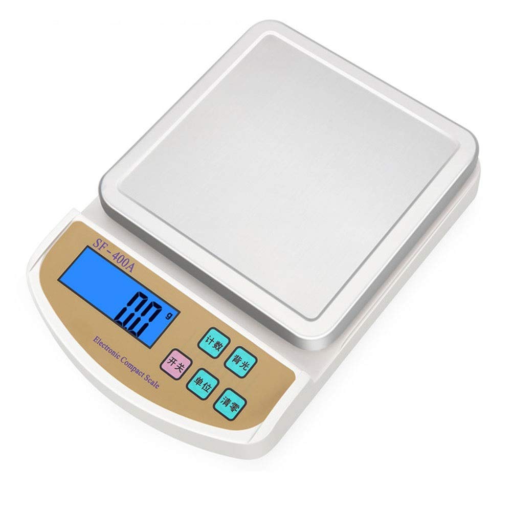 HPTHLY 10kg/1gElectronic Kitchen Scales,Digital Food Scale Home Cooking Baking Fruit Weighing Multifunctional Scales