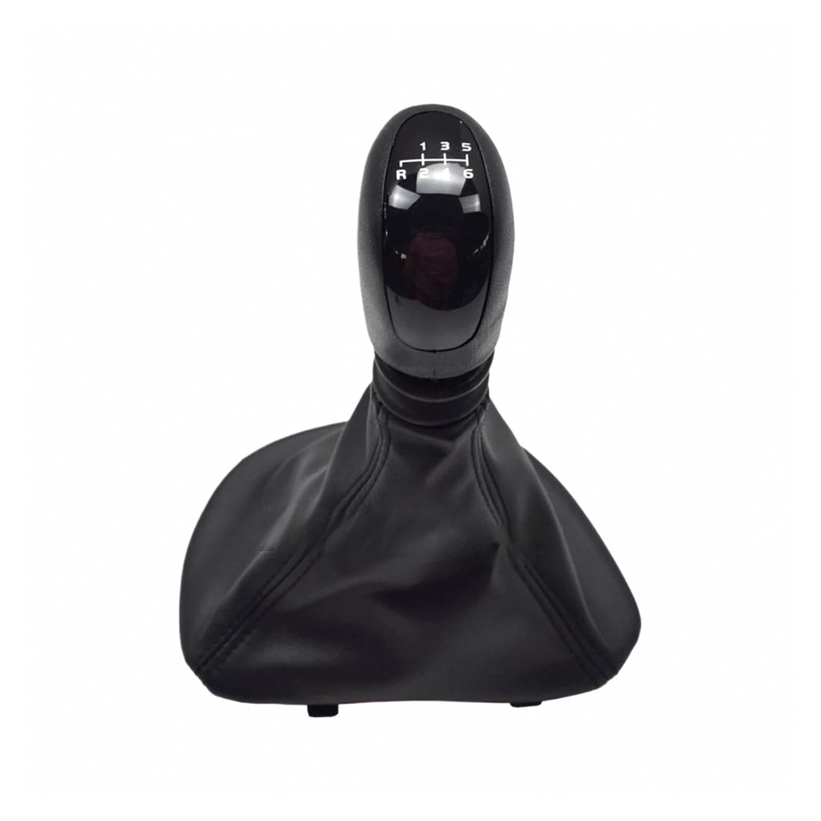 Kunyos 6 Speed Shift Lever Knob For Benz W639 Vito 2003-2010 Leather/Abs Stylish