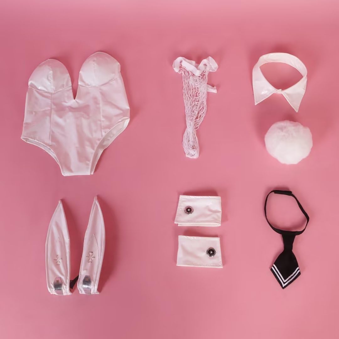 Amazon.co.jp: [エルフ森林] ブラン バニーガール コスプレ衣装