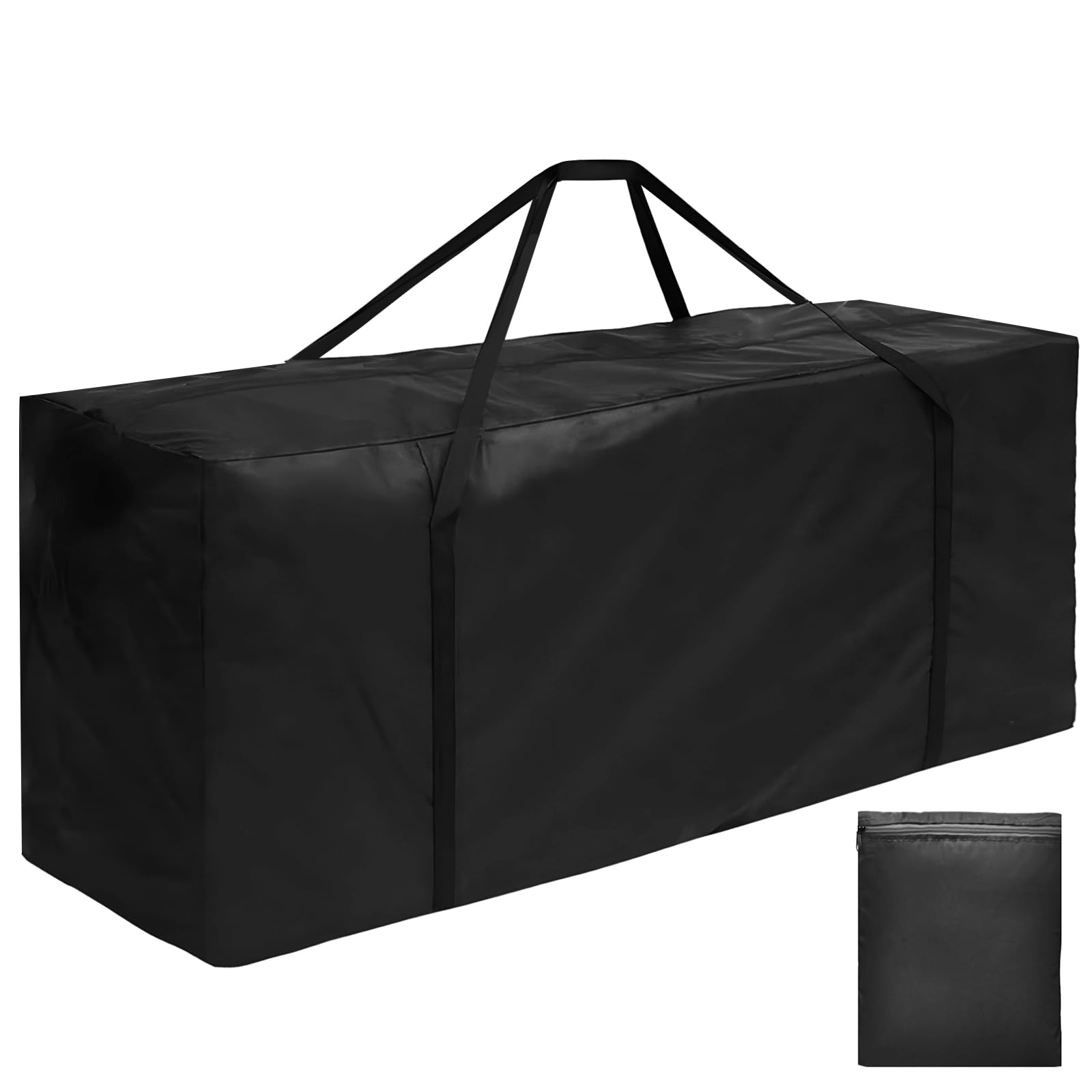 Sponsored Ad – 670L Extra Large Garden Cushion Storage Bag Heavy Duty Waterproof Outdoor Furniture Cushion Storage Bag 173x76x51cm with Handle and Zipper