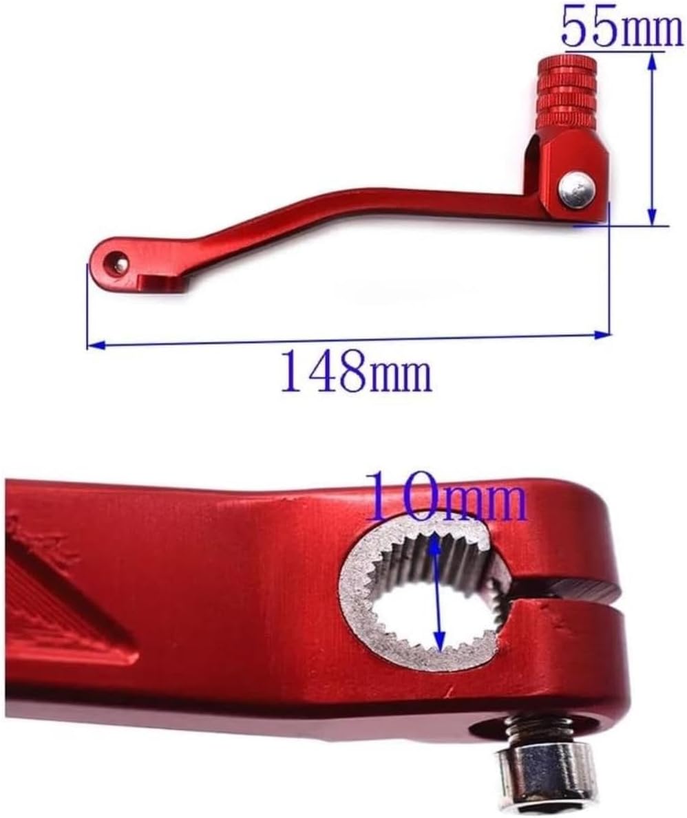 Motorcycle Kick Starter Lever Pedal Forged Kick Start Lever Pedal Levers Motorcycle for WR 450F YZ 450FX YZ450 FX YZ450F WR450F YZ450FX YZ 450F 2010-2019