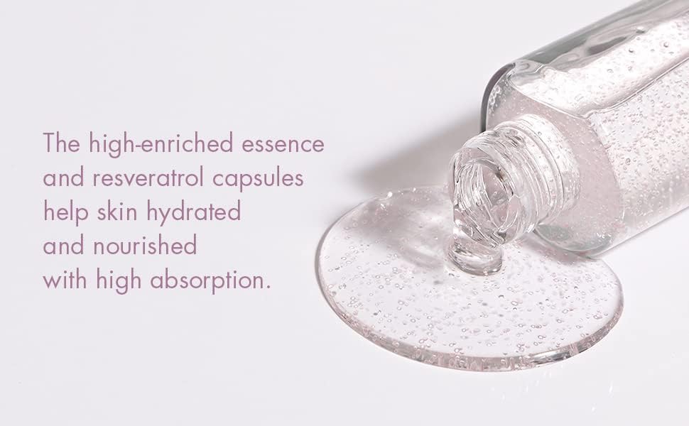 leegeehaam Dr.Ceuracle Vegan Active Berry First Essence - Antioxidant Hydrating Serum with Resveratrol Capsules for Rejuvenation (150ml / 5.07 fl. oz.) - Image 6