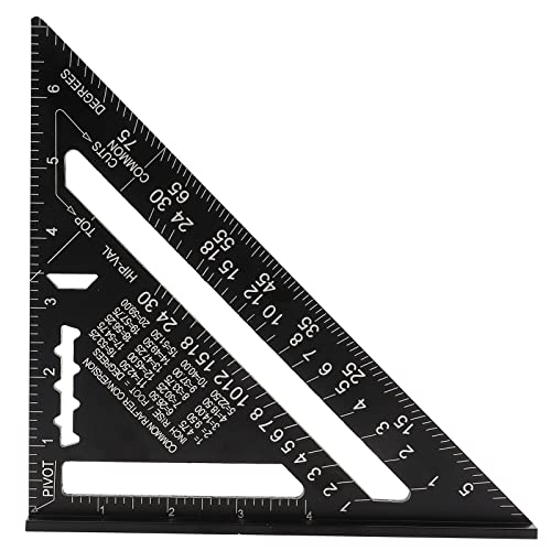 Escuadras para Carpintero 7" Aleación de Aluminio miniatura 2