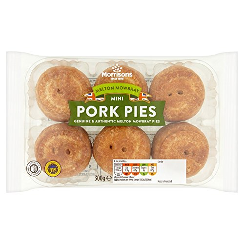 Morrisons Mini Melton Mowbray Pork Pies 6x50g