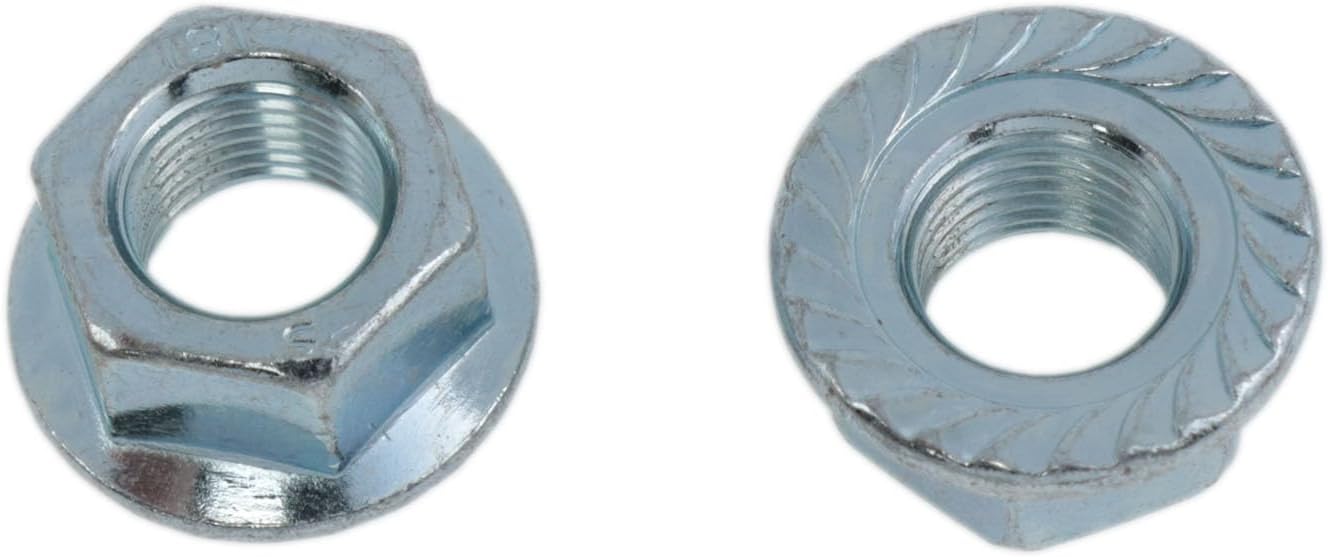 8 Piece M12 E Bike Hub Motor Axle Nut and Safety Washer Set image 3