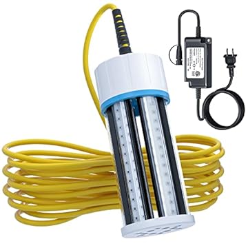 green fishing light for docks