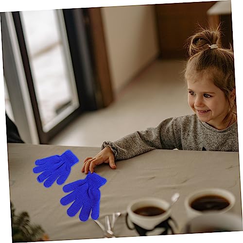 Beaupretty 6Pairs Keep Warm Gloves Yarn Full Finger Winter Gloves for Boys Lightweight for Outdoor Sports Like Skiing Hiking3