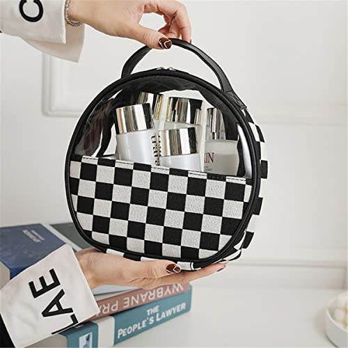 Image of Handcuffs Cosmetic Bag with Handle | Makeup Case | Make-Up Organizer | Toiletry Box | Skincare Holder | Travel Essentials | Rakhi Gifts