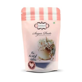 Confect Electric Purple Sugar Paste | Edible Sugar Paste | Fondant for Cake Decoration | Edible Fondant Chefs Choice for Cake Decorating - 250 Gms