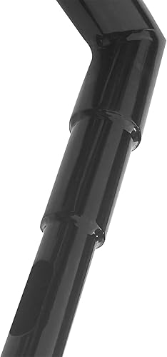 Miniatura 5 de Colgadores Ape negro brillante 12" Rise motocicleta manillar apto para Harley Sportster XL 883 1200 Softail Dyna