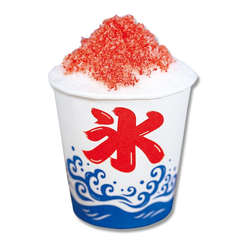Amazon | 紙コップ 氷カップ 氷 約400ml かき氷カップ (厚口, 50, 個