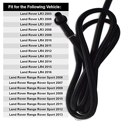 Rldym Sunroof Water Drain Tube Pipe Hose Connector Head Eeh500023 Compatible For Range Rover Sport Lr3 Lr4 #TOP6