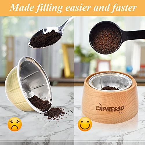 Capmesso Aluminum Foil Seals Kit To Reuse Nespresso Vertuo Reusable Pods, Refillable Vertuoline Capsules (Complete Seal Kit+100Pcs Lids) #TOP2