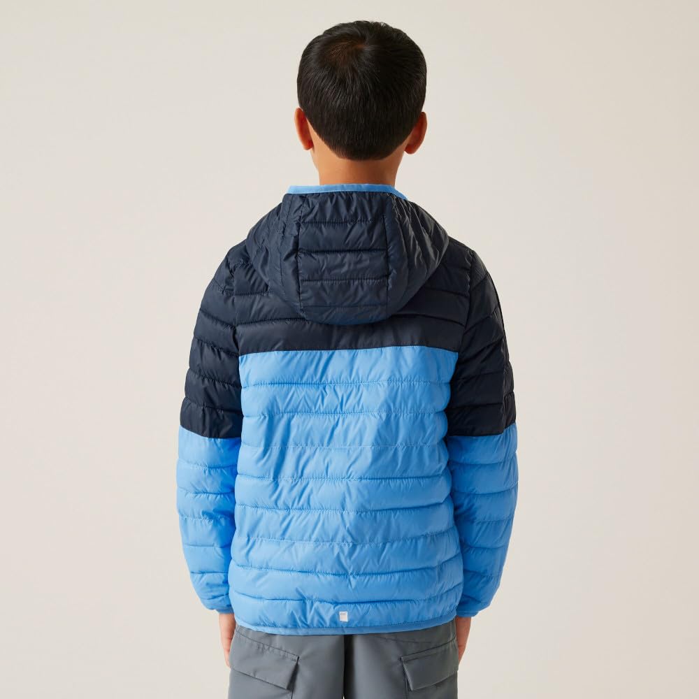 Regatta Kids' Hooded Hillpack Iii Jacket Veste rembourrée Mixte enfant