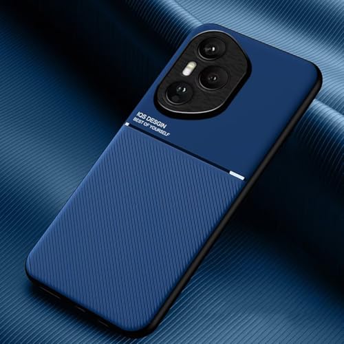 COMAKU Ultra-Thin TPU Silicone Case for Honor 400 Pro, Skin Texture is Non-Slip and Shockproof Phone Case Cover - Blue