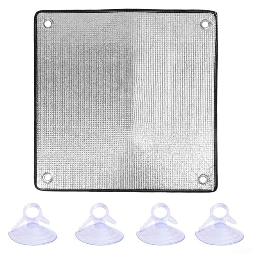 Película de parasol resistente a la intemperie para diversos entornos interiores y exteriores (50 x 50 cm)