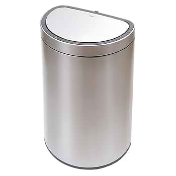EKO 自動開閉ゴミ箱　ミラージュ　セミラウンド センサービン　45L 電池式 EKO ミラージュセミラウンドセンサービン 45L EK9331MMT-45L