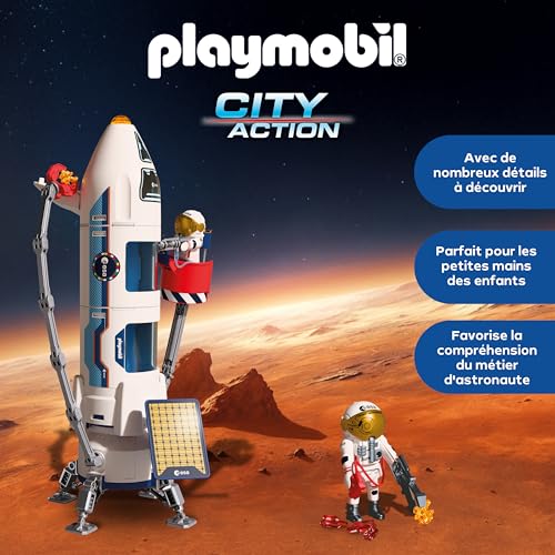 Playmobil ESA 72011 fusée de recherche martienne - vue 6