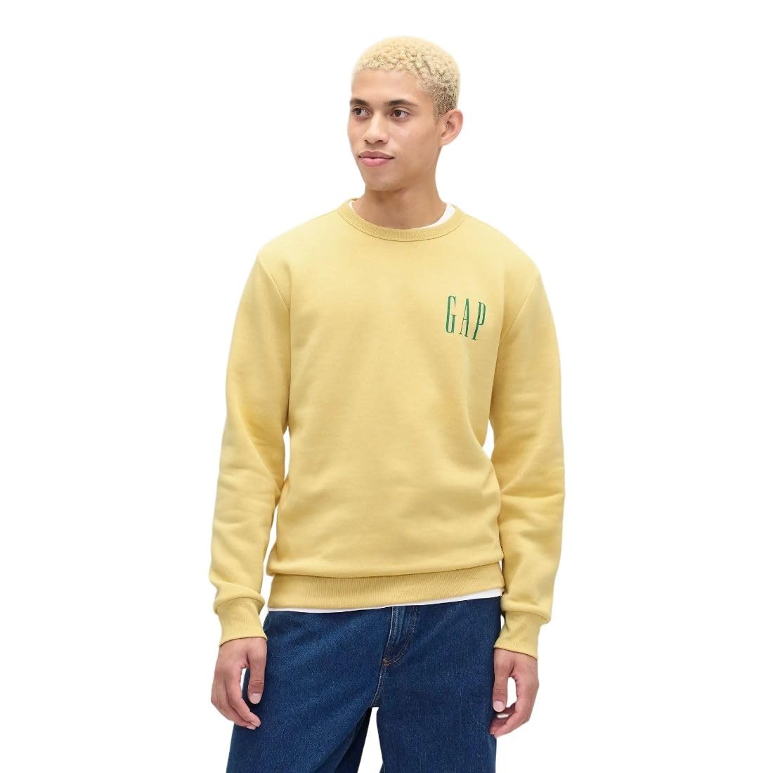 gap Men Printed Standard Fit Crew Full Sleeve Sweatshirt-picture-26
