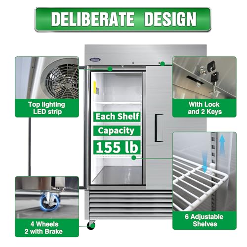 True commercial refrigerator reach-in