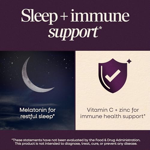 Nature's Way Sambucus Sleep + Immune Gummies, with Melatonin, 50 ct - image 2