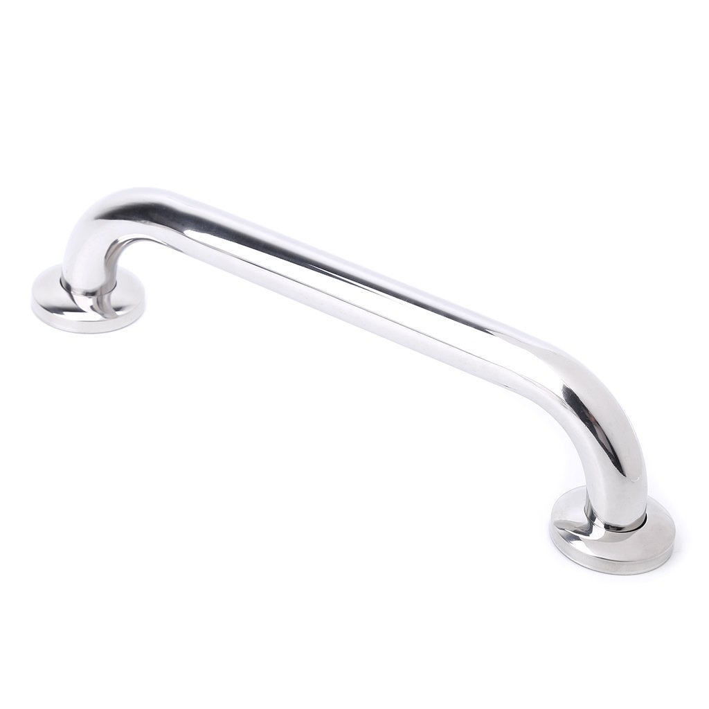 JOYKK 50 cm Baño de Acero Inoxidable Tina de barandilla Barra de Agarre Ducha Soporte de Seguridad Manija Toallero - Plateado