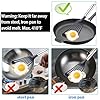 KSENDALO LFGB Certified Nylon Fish Spatula, Slotted Egg Turner for Nonstick Cookware – Flexible Wide Blade Kitchen Flipper for Eggs, Omelets, Pancakes, Dishwasher Safe (Max. 410°F） #4