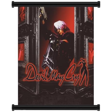 Devil May Cry Anime Fabric Wall Scroll Poster (16x20) Inches Cover