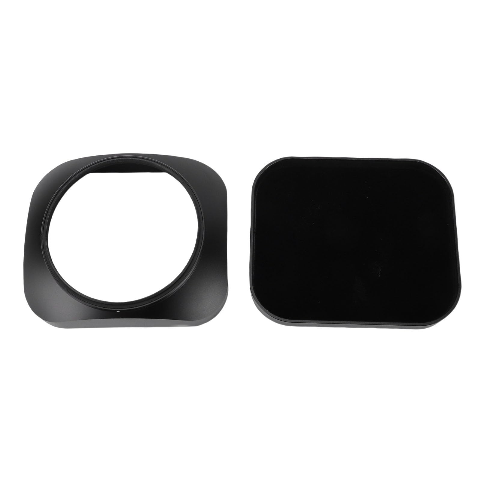 Bewinner Paraluce Quadrato da 67 Mm, Lega di Alluminio Resistente con Antiriflesso Opaco, Paraluce per Fotografia, 1 unità,
