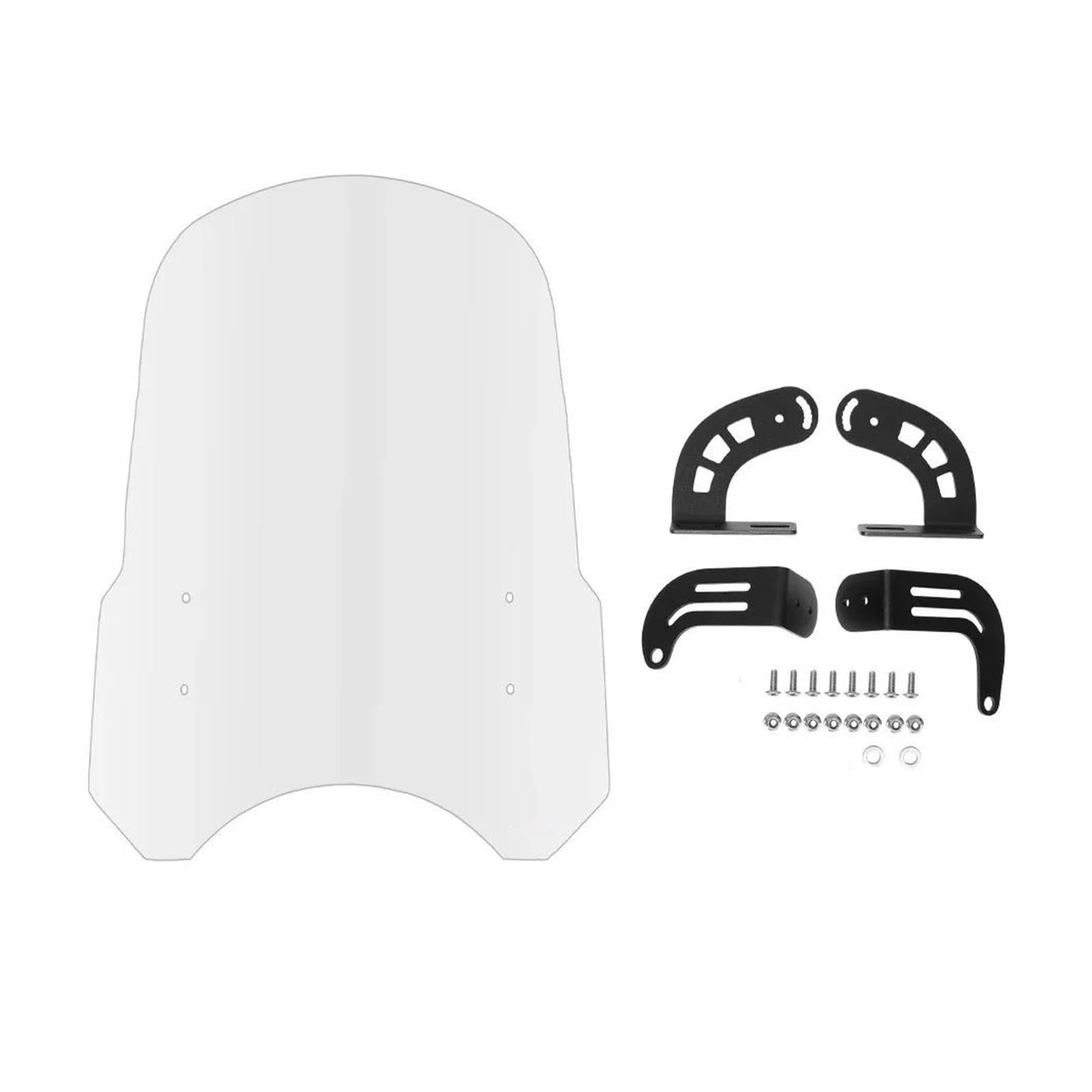 Deflettore Antivento Moto per Cross Cub 110 Cc110 per Hunter Cub CT125 Parabrezza Moto Parabrezza Deflettori Antivento Trasparente Parabrezza Moto Parabrezza