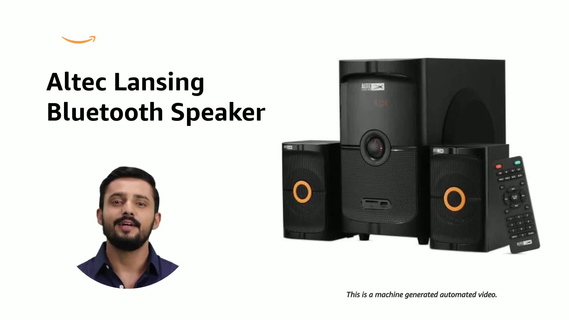 Altec Lansing AL-3004A 50 W Bluetooth Home Theatre (Black, Orange