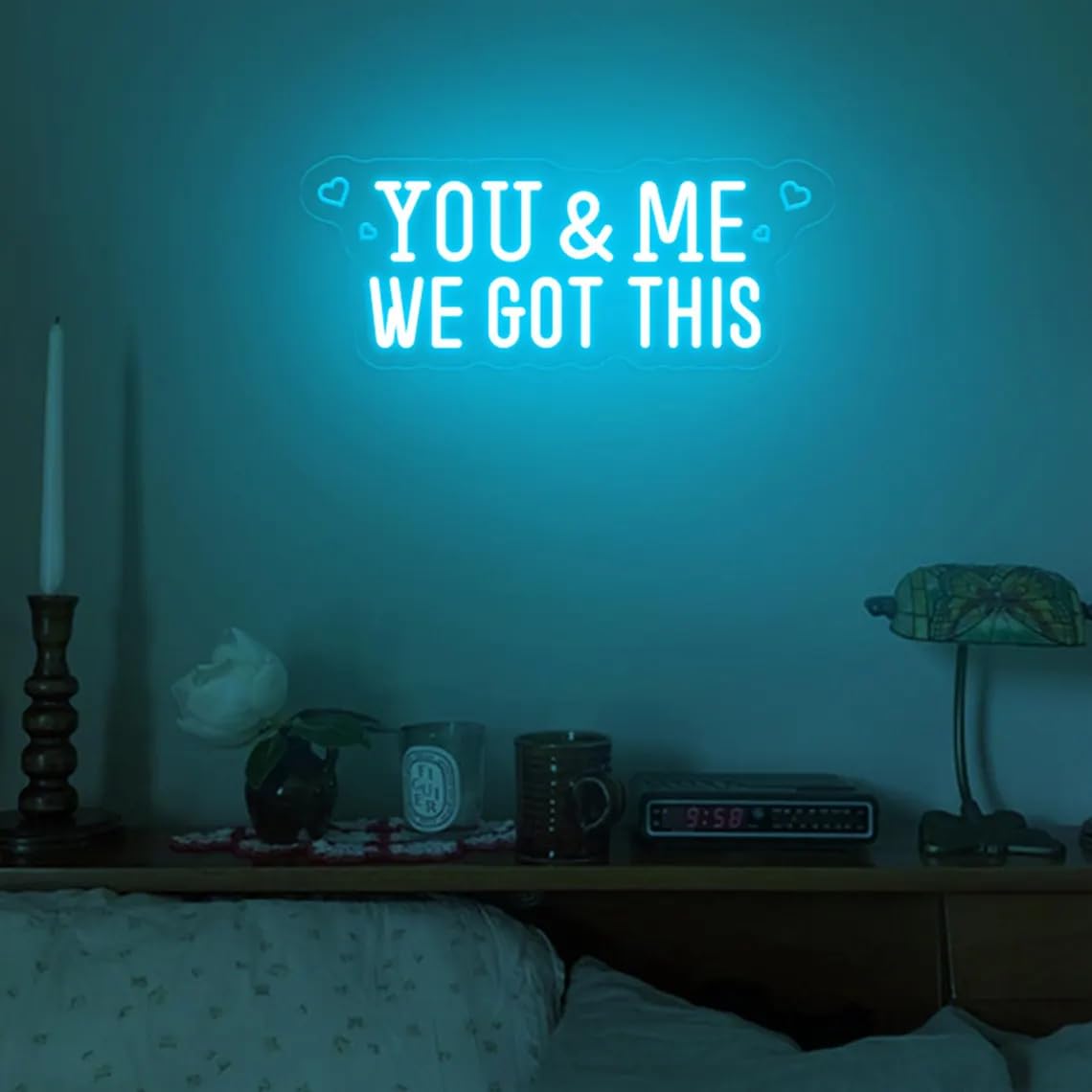 You And Me We Got This Neon Sign, Gym, Fitness Studio Decoration