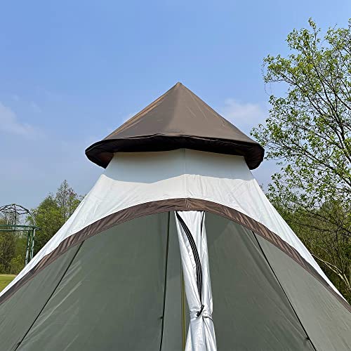 Carpa impermeable para camping tipo Tipi 2-4 personas miniatura 5