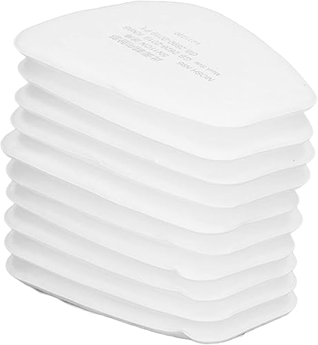 50 piezas 5N11 Filtro respirador de algodón, filtro de partículas de estructura multicapa de repuesto para 6100 6200 7501 7502 6502 6800 filtro disponible en Yaxa Mexico