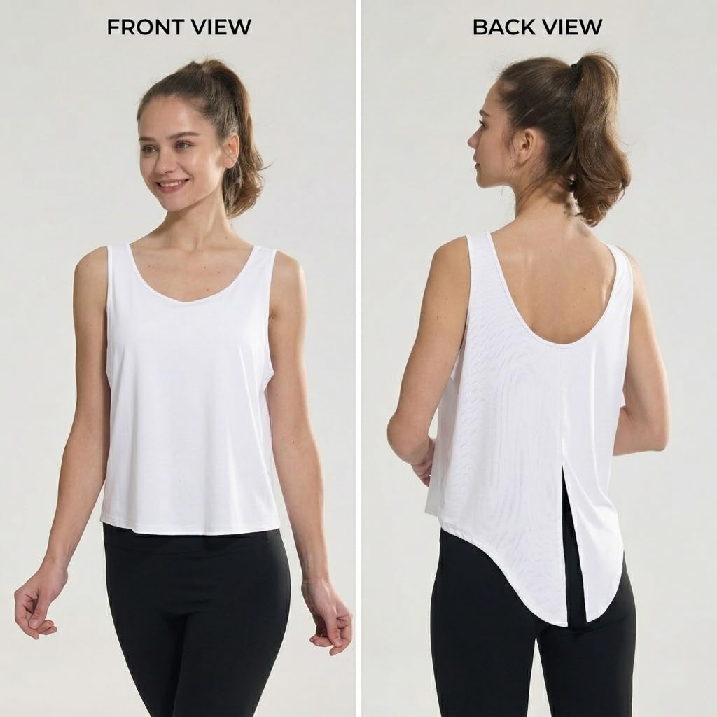 Pack de 2 camisetas deportivas para mujer con espalda de malla, diseño de mariposas, camiseta de yoga, tejido de punto de estrella, camiseta de fitness