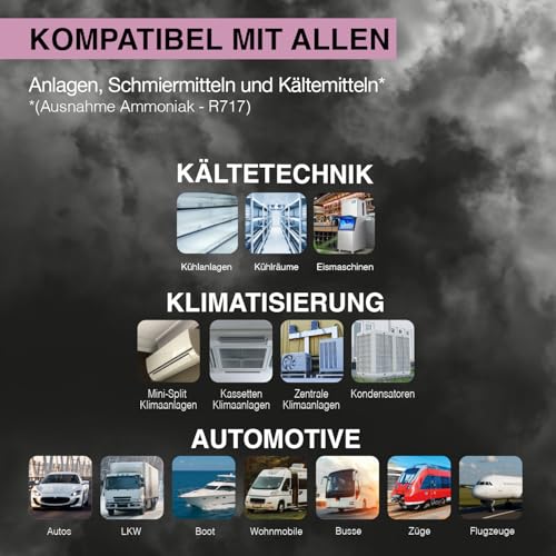 ERRECOM Extreme Ultra - 6 ml, Dichtungsmittel für Klimaanlagen und Kühlsysteme und für Kfz-Klimaanlagen, 6-ml-Spritze (Adapter Nicht enthalten)