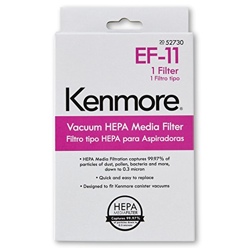 Kenmore 52730 EF-11 HEPA Media Vacuum Cleaner Exhaust Air Filter for Upright