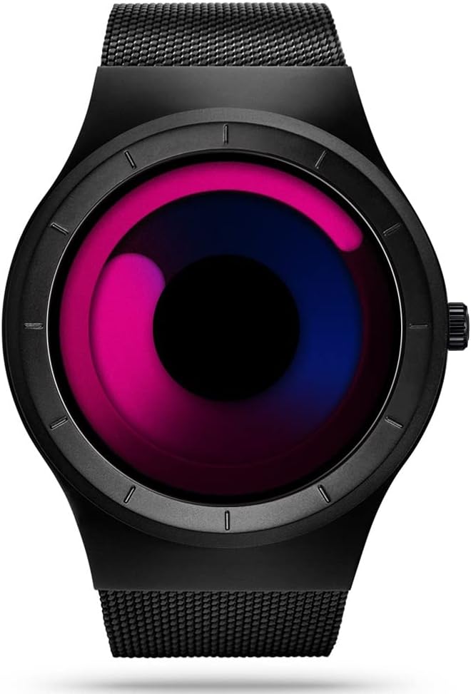 Business Watches Men Fashion Creative Original Design Watch Men Steel Mesh Men's Watch Clock Relogio Masculino Unique Wristwatch