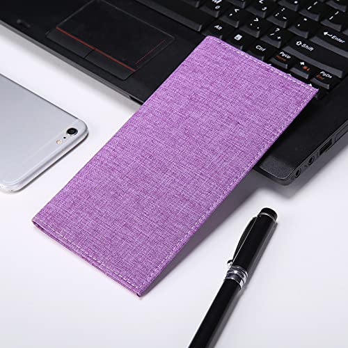 Lli Cufite Checkbook Cover For Top & Side Registers Duplicate Checks With Pvc Flap Rfid Blocking For Men And Women Waterproof Sturdy Smooth #TOP5