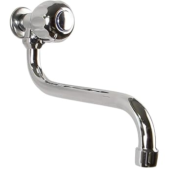 Wall Swivel Valve Outlet Valve with Swivel Spout 23 cm Kitchen/Cellar hahn10