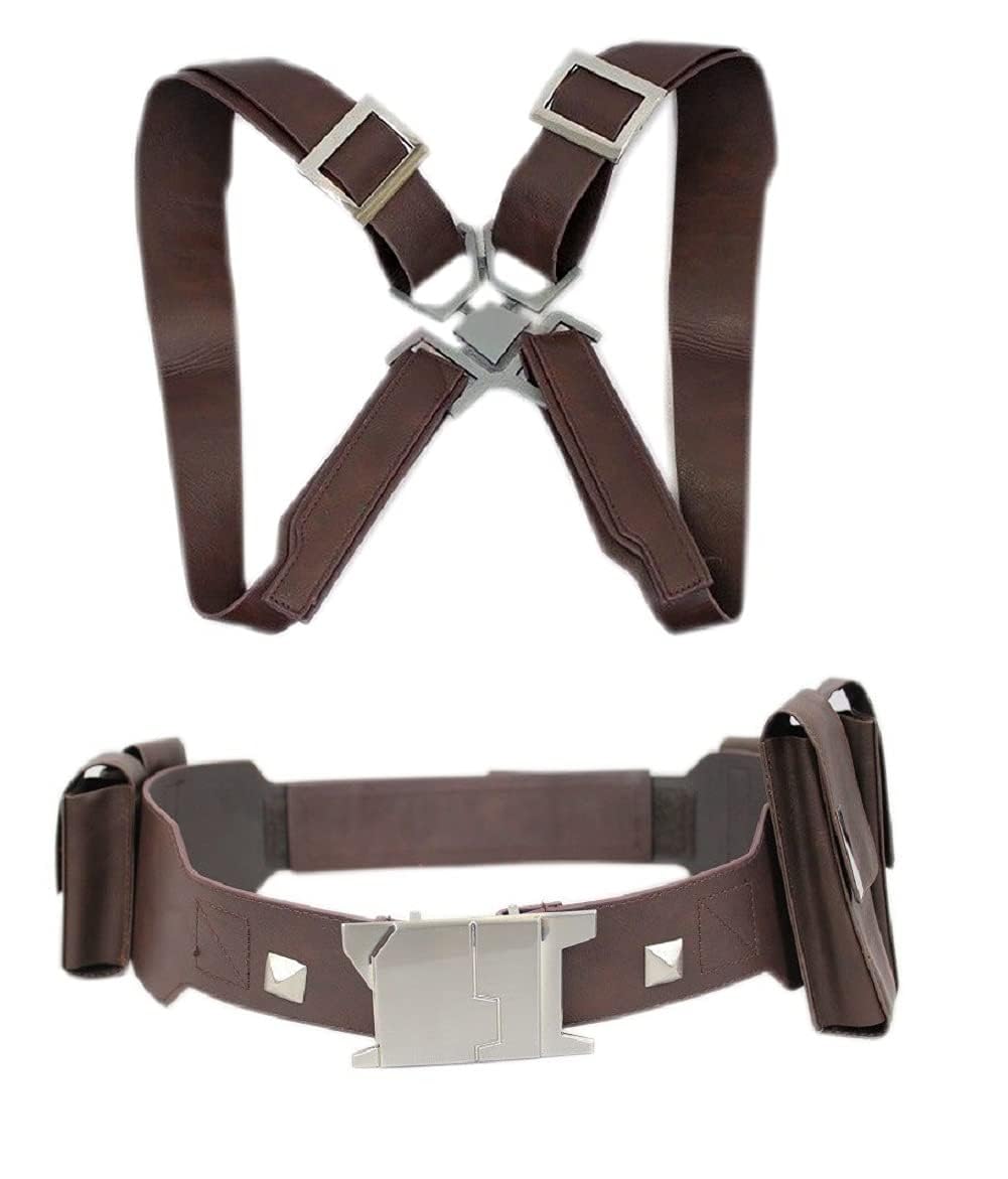 Captain HERO America Accessori Inverno Soldato Cintura Marrone Con Tasche E Imbracatura Funzionale Cosplay Utility Gear
