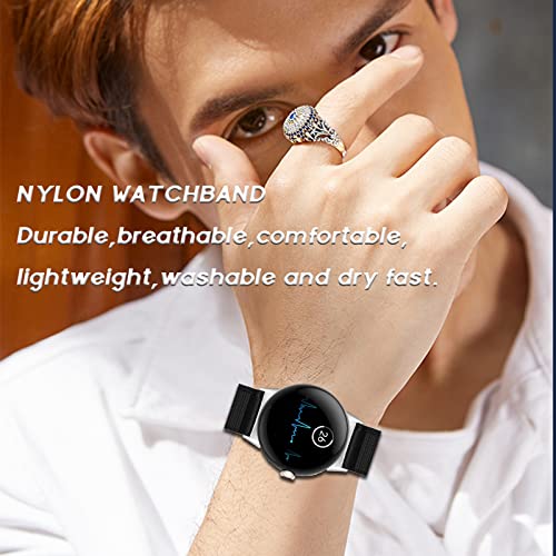 Correa de nylon tejida compatible con Pixel Watch miniatura 5