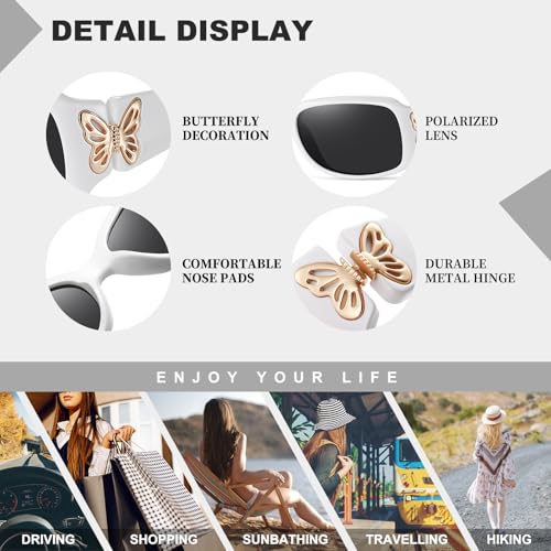Image of HAOLOTA Polarized Sunglasses Men Women Designer Driving glasses Lightweight UV400 Protection