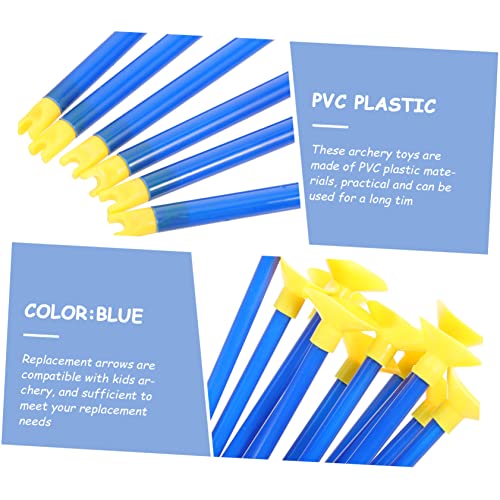 Sosoport 12pcs Boys and Girls's Archery Set Replacement Arrows Suction Cup Arrows for Sets - Image 7
