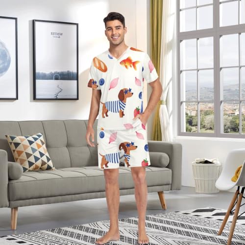 Camisas de pijama para hombre suaves que evitan el calor nocturno 3