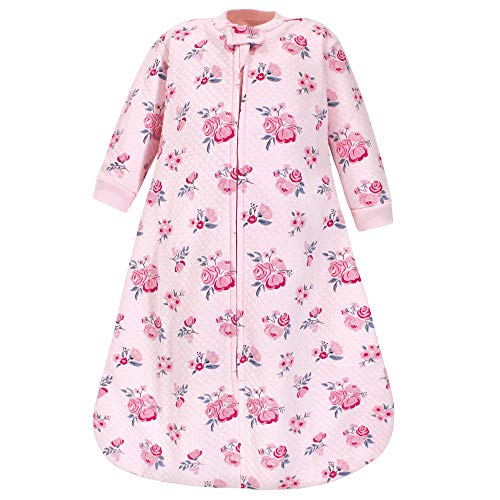 Image of Hudson Baby Unisex Baby Premium Quilted Long Sleeve Sleeping Bag and Wearable Blanket